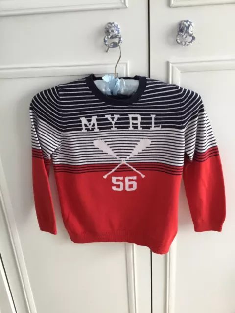 Boys Age 6 Mayoral Cotton Jumper Excellent Condition