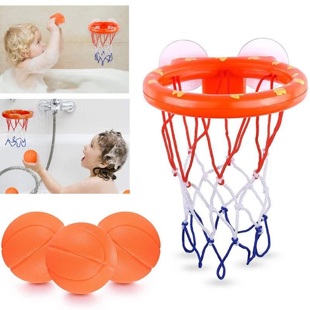 Toddler Bath Toys Kids Shooting Basket Bathtub Water Play Set for Baby Girl Boy.