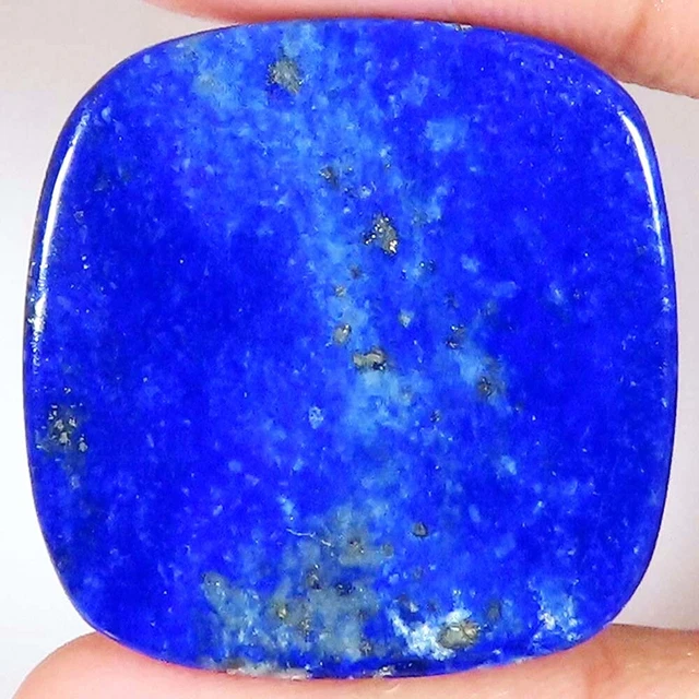 49.00 CT Natural LAPIS LAZULI Cushion Cabochon Lapis Gemstone 28x28x4 mm CS_340