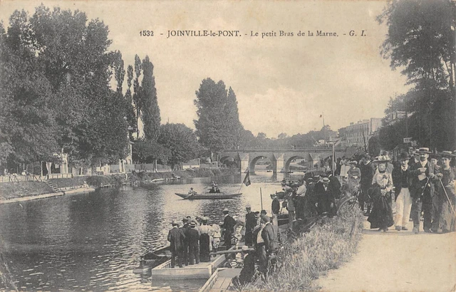 Cpa 94 Joinville Le Pont / Le Petit Bras De La Marne