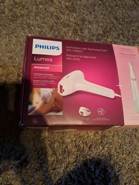 Philips Lumea Advanced Haarentfernungsgerät Inkl. 2 Aufsätze