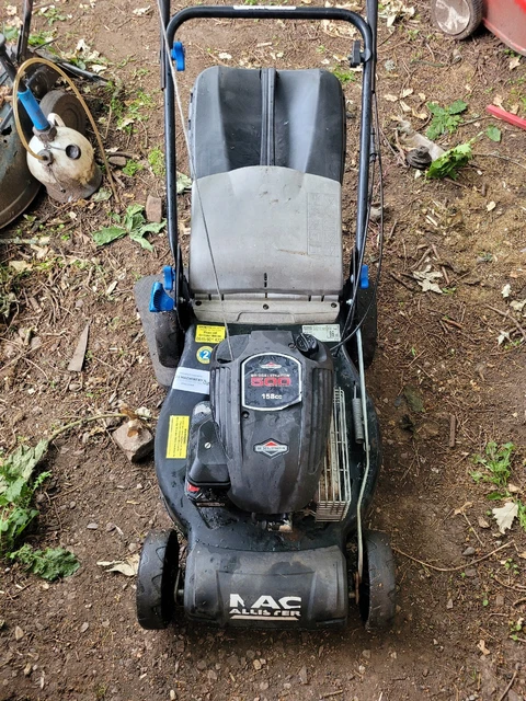 MAC ALLISTER SELF PROPELLED Petrol Lawnmower 70.00 PicClick UK