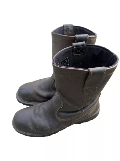 MENS WOLVERINE **WORK .Steel Toe. Leather.waterproof ***Brown Boots ...