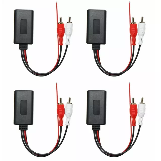 4 Stücke Auto Kabellos Bluetooth Modul Musik Adapter RCA AUX Audio Kabel Un9776