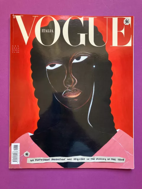 Vogue Italia janvier 2020 Italy 833 dessins Magazine gennaio Delphine Desane