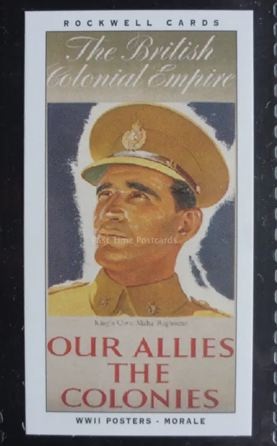 No.9 OUR ALLIES THE COLONIES World War 2 Posters MORALE Rockwell 2005