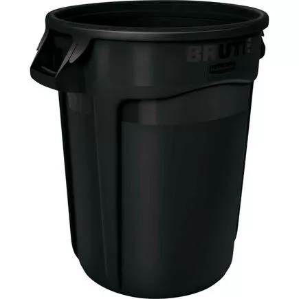 Rubbermaid FG264360BLA Rubbermaid Brute&#174; 2643 60 Trash Container W/Venting