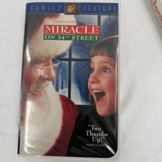 MGM/FOX VINTAGE 90S Christmas VHS Lot Miracle on 34th St A Christmas ...