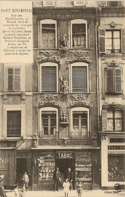 Carte Postale Bureau De Tabac Nancy Rue Des Dominicains