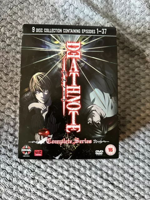 DEATH NOTE Complete English Anime DVD Collection TV Series Ep 1-37 Box Set  USA