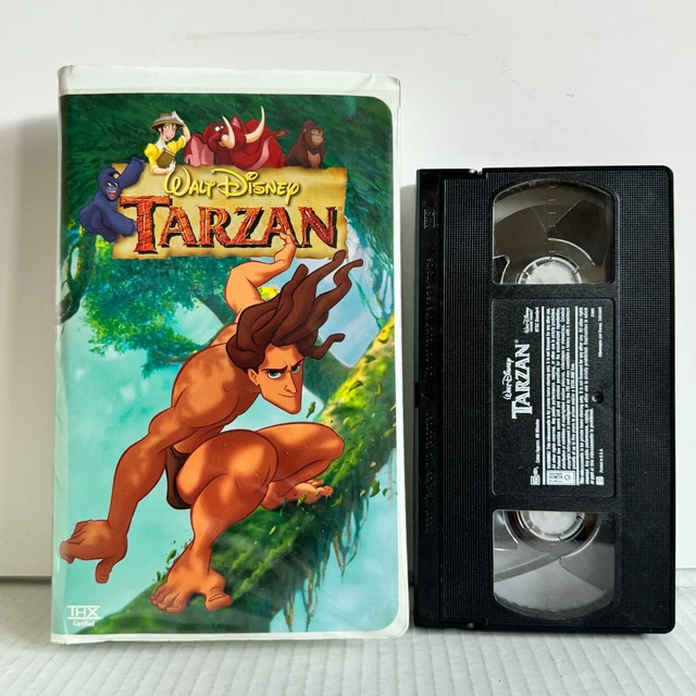 Walt Disney S Tarzan 1999 Animation Adventure Family Vhs Tape 16 50