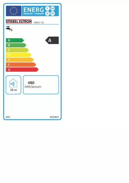 Stiebel Eltron elektronischer Durchlauferhitzer Basis-Linie HDB-E 18 2