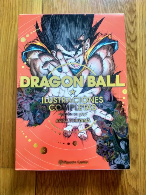 Libro Dragon Ball Ilustraciones Completas Edición de Lujo Akira Toriyama