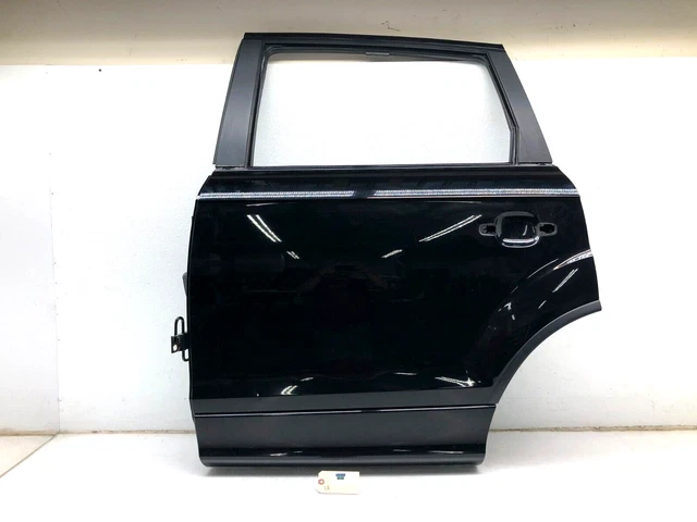 2007-2015 Audi Q7 Left Driver Rear Door Shell Oem L041 / A1A1 - Night Black