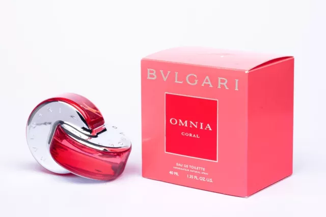 ⭐⭐ Bulgari Bvlgari Omnia Coral 40 ml EdT Eau de Toilette Spray ⭐⭐
