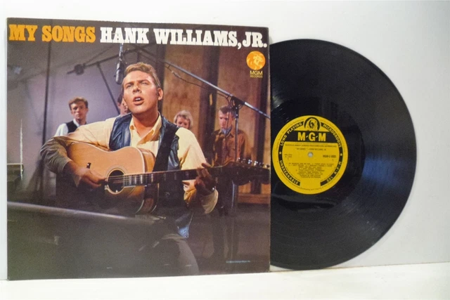 HANK WILLIAMS VERY Best of LP vinyl Japan Mgm 1983 with outer obi