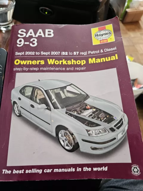 Saab 9-3 Petrol & Diesel (Sept 02 - Sept 07) Haynes Repair Manual (Paperback)