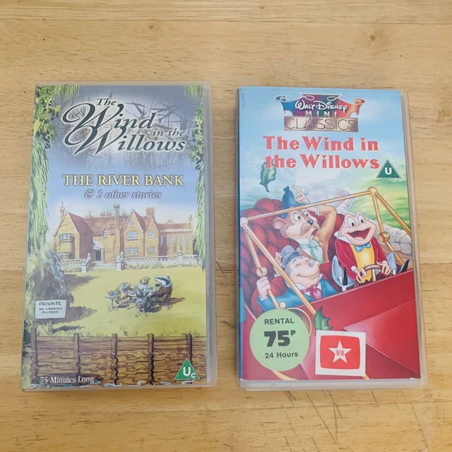 THE WIND IN The Willows VHS Video Bundle x 2 Disney Mini Classics ...