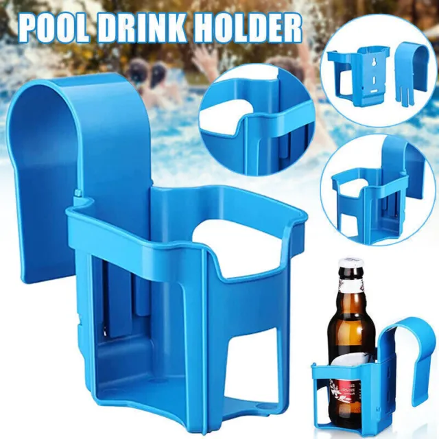 4Pcs Portable Pool Cup Swimming Pool Drink Holder Pool Accessories Drink Storage