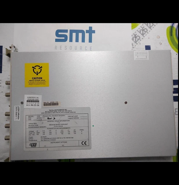 Racal Instruments 3152 Vxi Wacveform Generator 407510-001