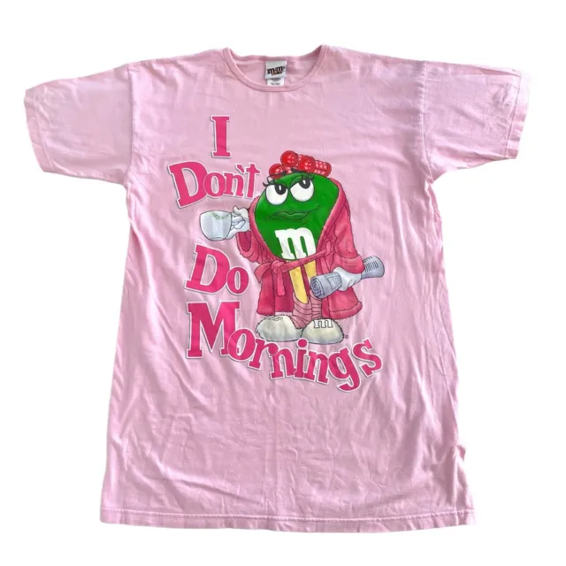 M&Ms MMs I Don't Do Monrnings Funny Womens Nightie - One Size