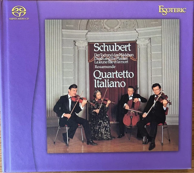 Sacd Esoteric/Schubert Death And Maiden Rosamunde /Italian Strings