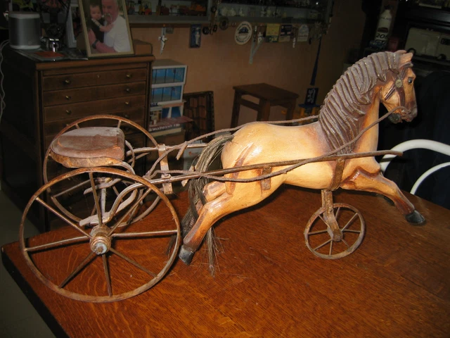 Spm Toumoulage Le boudeur Youpi jouet ancien rare cheval