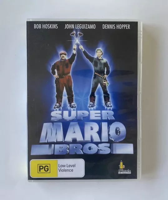 SUPER MARIO BROS HOWARD THE DUCK BUSTIN' LOOSE RARE DVD MOVIE BOB HOSKINS  FILM