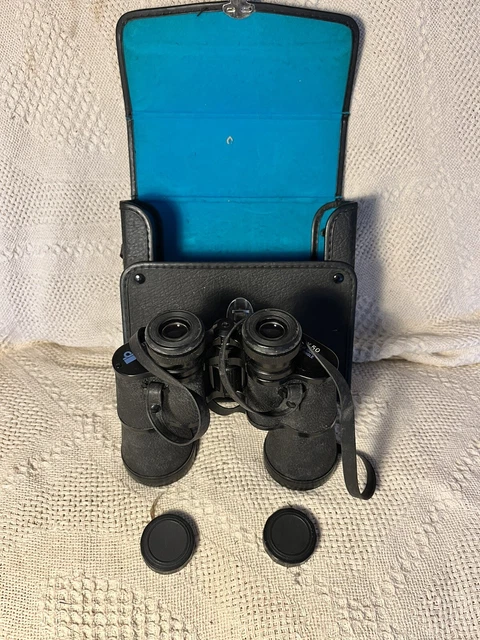 VINTAGE COMMODORE 10X50 binoculars with carry case 16.99