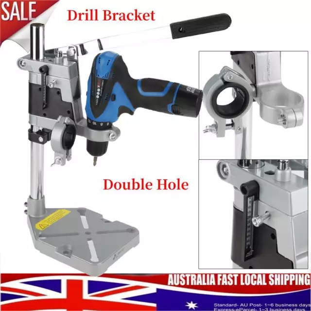 Universal Bench Clamp Drill Press Stand Workbench Repair Drilling Tool 35-43mm