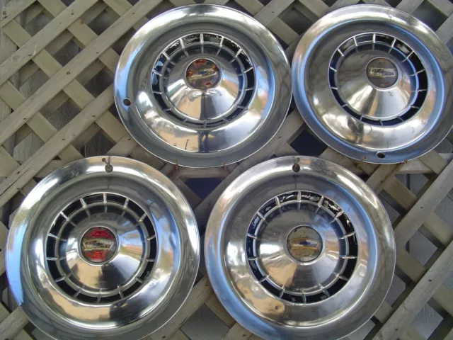 1954 Chevrolet Chevy Nomad Bel Air Biscayne Delray Impala Hubcaps Wheel