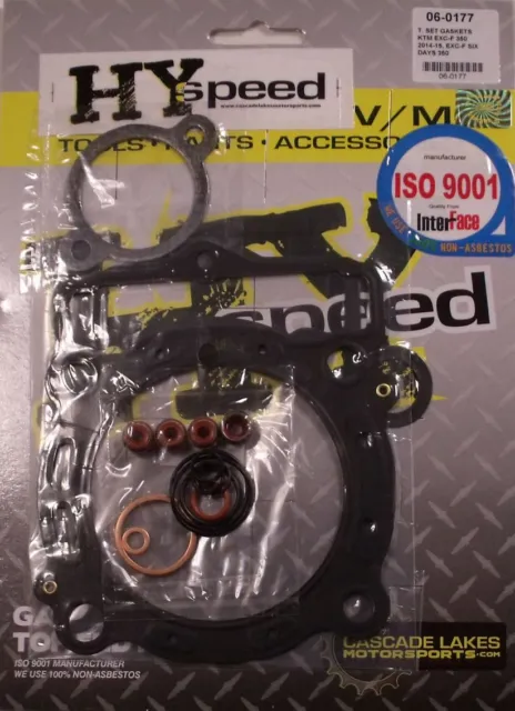 HYspeed Top End Head Gasket Kit Set KTM 350 XCF XCFW SXF EXCF 2013-2015
