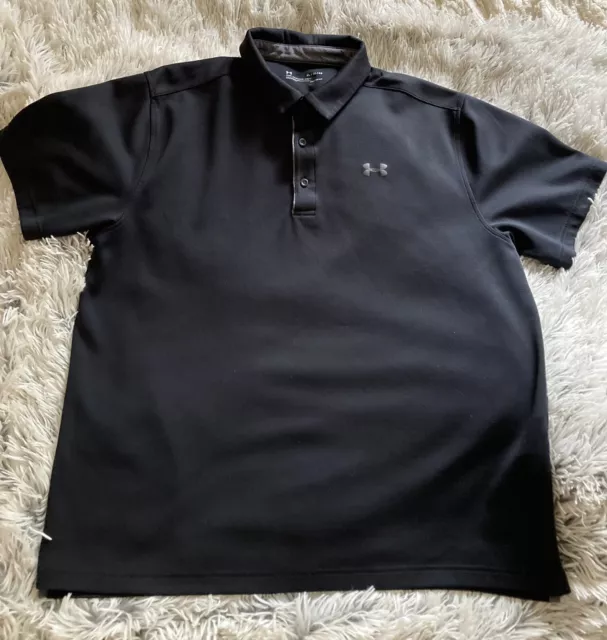 Under Armour 1377374 Men's UA Performance 3.0 Loose-Fit Golf Polo Team Shirt