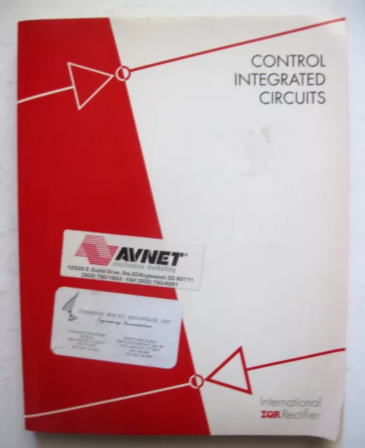 Control Integrated Circuits Designers Manual International Rectifier Electronics