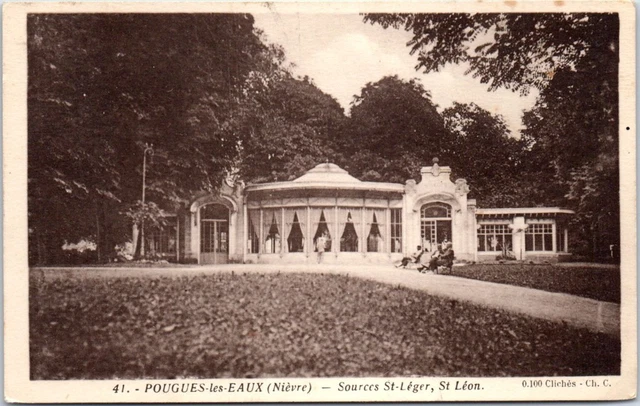 58 POUGUES LES EAUX  -carte postale ancienne [JR03949]