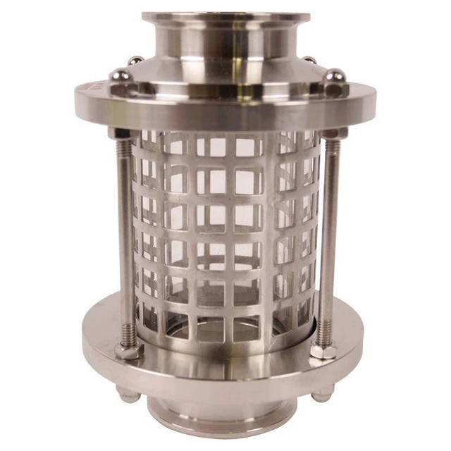 Serbatoio Di Visualizzazione Glacier Tanks Con Morsetto Tri Clover 6" SS304 E Guarnizioni VITON 9mm