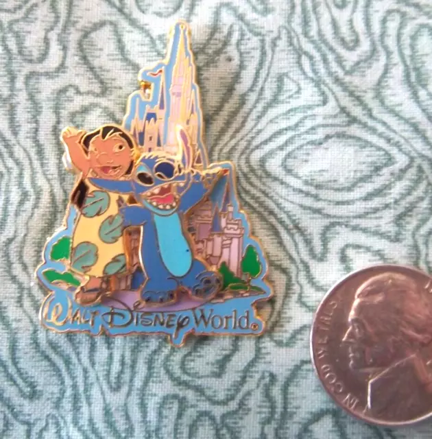 Disney Pin - Lilo & Stitch at Cinderella's Castle  - 2003 - WDW - PP 24103