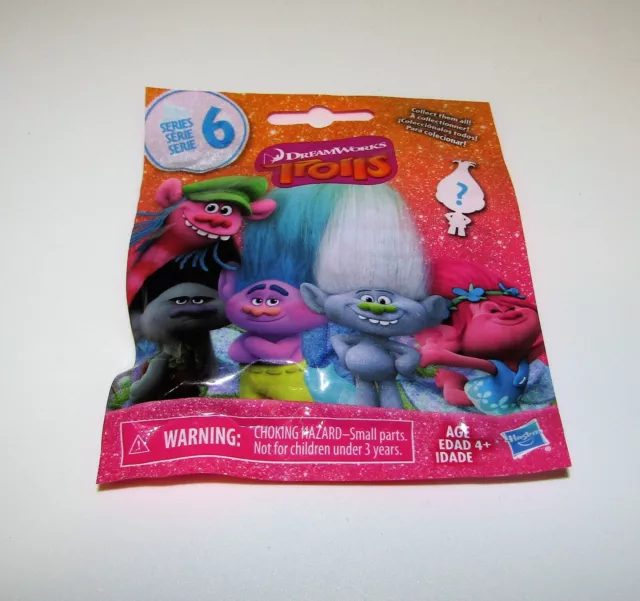 Hasbro Dreamworks Trolls Series 6 Mini-Figure Random Blind Bag