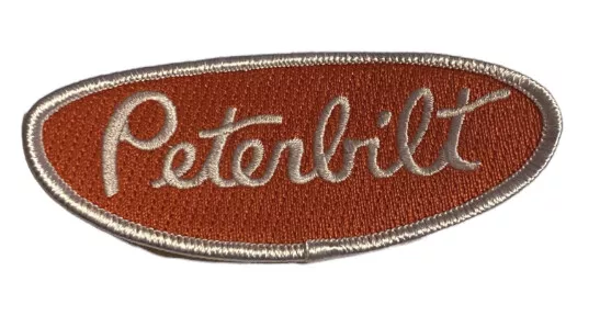 Peterbilt trucks embroidered patch