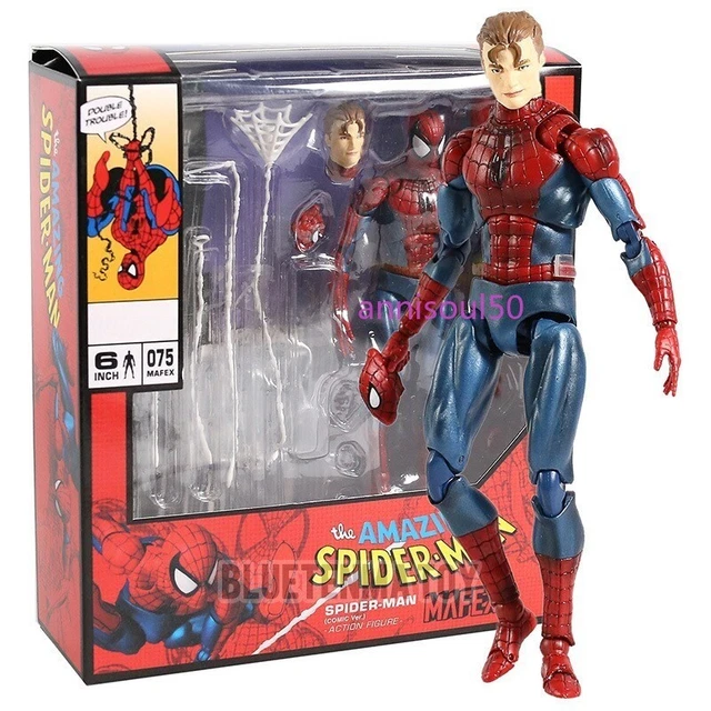 Mafex Spider-Man Action Figure MAFEX No.075 The Amazing Spider-Man