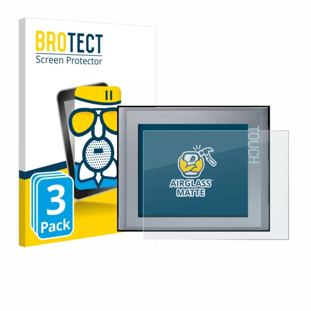 3x BROTECT AirGlass Protection d'écran en verre pour Garmin Forerunner 255  Music