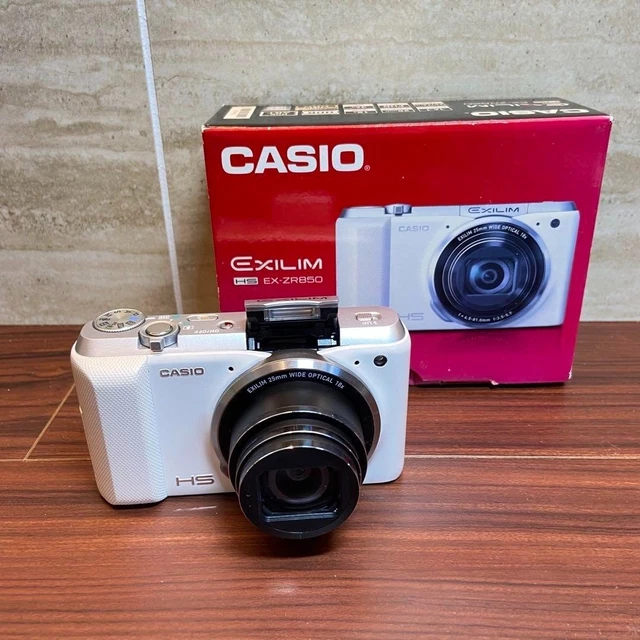 CASIO EXILIM EX-ZR850 ホワイト Amazon.com : Casio EXILIM High Speed EX-ZR850 EXZR850WE