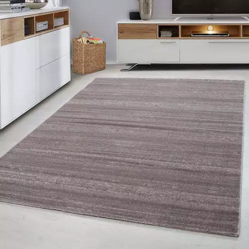 Tappeto piatto plantare melange tappeto di design tappeto plantare corto soggiorno (beige/120