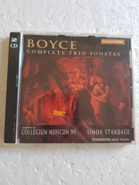 CD - Boyce: Trio Sonate Complete / Colllegium Musicum, Simon Standace