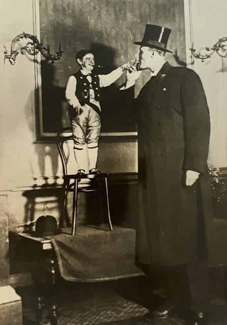 ALBERT JOHAN KRAMER  photo c. 1919 FREAK SHOW CIRCUS LONDON