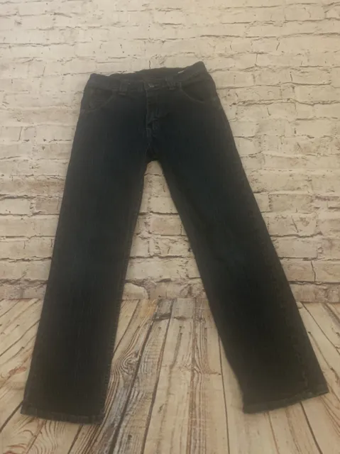 Wrangler Jeans Premium Boys Blue Denim Size 14 Regular