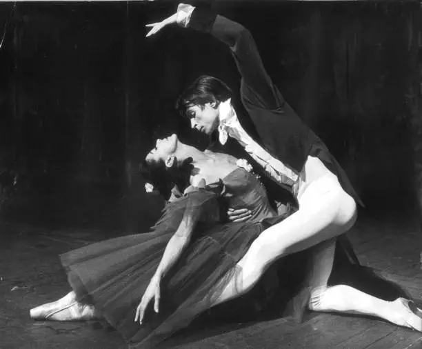 Ballet Dancers Rudolf Nureyev And Margot Fonteyn 1963 Old Photo