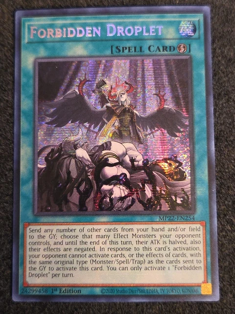 Yu-Gi-Oh! TCG Forbidden Droplet 2022 Tin of the Pharaohs Gods