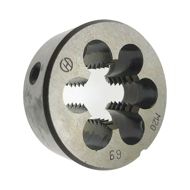 20mm x 2.5 Metric Die Right Hand Thread M20 x 2.5mm Pitch HSS New