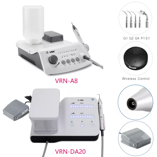 EMS Woodpecker Style Dental LED Ultrasonic Piezo Scaler LED Handpiece 5*Tips